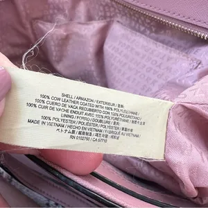 Kate Spade Hadlee Laurel Way Dusty Peony Pink Leather Handbag Purse Satchel thumbnail 11