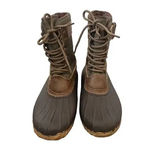 JBU by Jambu Nova Scotia Lace Up Duck Boots‎ Weatherproof Green Brown Size 7 thumbnail 2