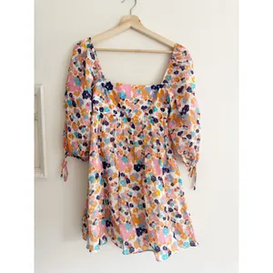 AMANDA UPRICHARD Darling Floral Mini Dress in Madagascar Size XS thumbnail 3
