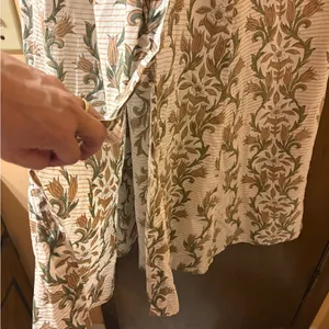 Julia Amory Striped Floral Maxi Shirt Dress thumbnail 6