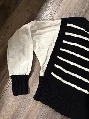 ANTHROPOLOGIE Layered Sweater Vest Medium thumbnail 7