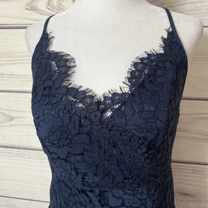 Lulus Flirting with Desire Navy Blue Lace Bodycon Dress thumbnail 8