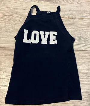 Love tank top Black thumbnail 1