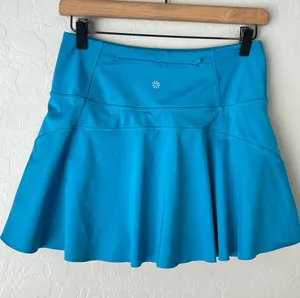 Athleta Ace tennis skirt teal pickleball skort small thumbnail 1