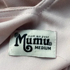 Show Me‎ Your Mumu Kendall Maxi Dress in Dusty Blush Crisp Pink Size Medium thumbnail 9