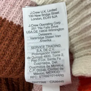 Madewell Patch Pocket Stripe Pullover‎ Sweater M thumbnail 4