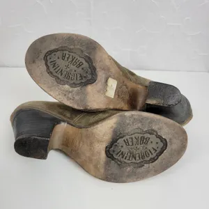 Fiorentini & Baker Womens Boots Size 40 Brown Suede Back Zip Ankle Heels thumbnail 11