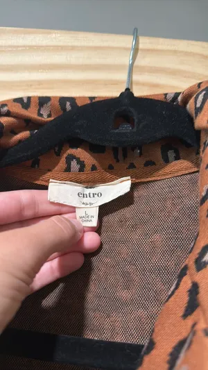Comfy/athletic cheetah print dress Brown Size L thumbnail 2