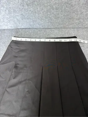 Zara Black pleated mini skirt XS thumbnail 8