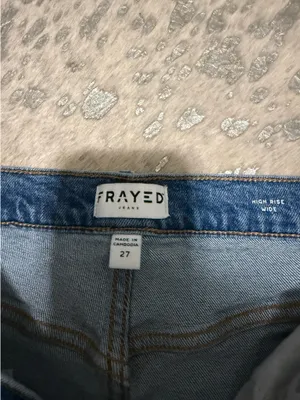 Cuffed denim jeans Blue Size 27 thumbnail 2