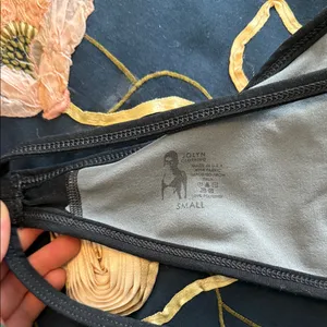 Jolyn Clothing Black Swim Top Halter thumbnail 2