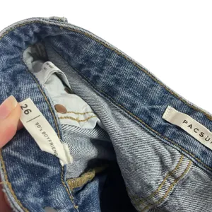 Pacsun Women's Size 26 Baggy Boyfriend Peace Sign High Rise Straight Jeans‎ thumbnail 8