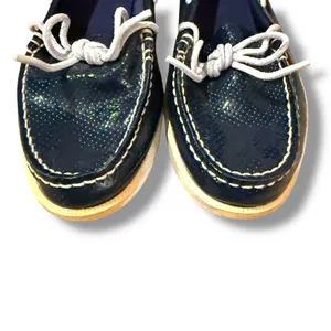 Sperry Top Side Navy Blue Angelfish Casual Boat Shoes Sz 7‎ thumbnail 5