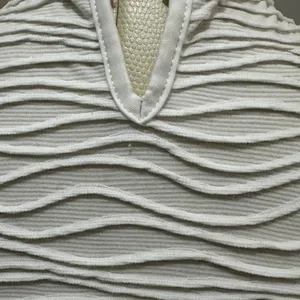 298 Cider | EUC White Textured Mock Neck Sleeveless Crop Top (size XS) thumbnail 6