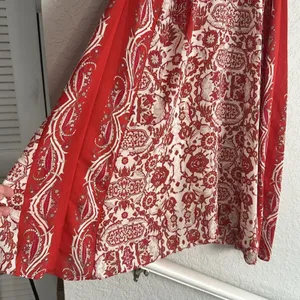Max Studio Handkerchief Halter Dress Orange Boho Summer Aztec Resortwear thumbnail 5