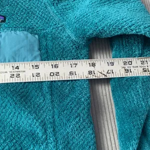 Patagonia women's medium retool Turquoise Fleece Pullover gorp outdoor thumbnail 7