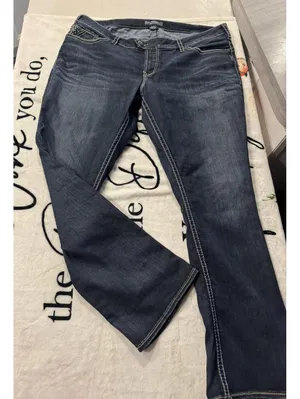 Silver Jeans Tuesday 16 1/2 Bootcut Women's Denim Jeans Size W22 L33 thumbnail 1