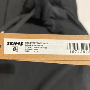 SKIMS Fits Everybody Lace Long Slip Dress thumbnail 5