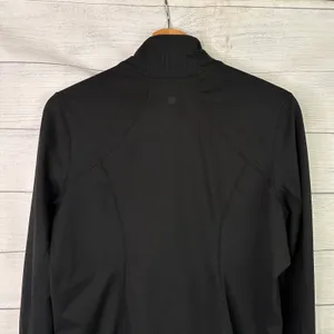 Zella Womens Large Black Performance Full Zip Athletic Track Jacket Sporty Layer thumbnail 5