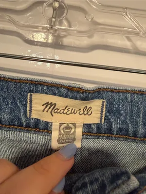 Classic Blue Madewell the Perfect Vintage Jeans - Timeless Straight Fit thumbnail 2