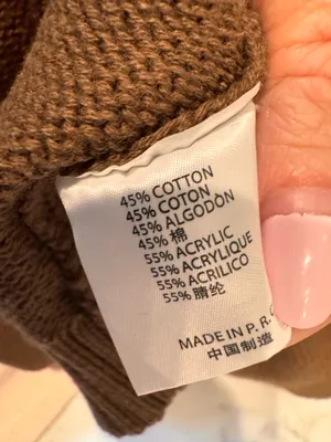 Brandy Melville Chocolate Brown Cardigan Sweater S M L thumbnail 5