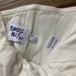 Princess Polly White Strapless Crop Top thumbnail 4