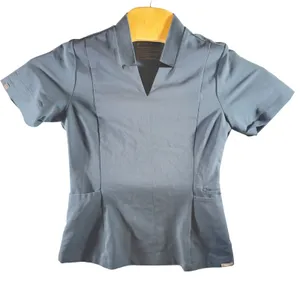 498 |‎ FIGS Technical Collection Blue Scub Top XS Medical Healthcare Uniform thumbnail 1