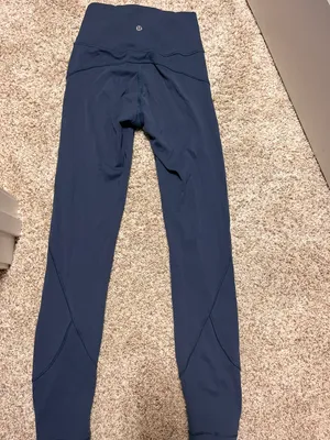 Lululemon Blue Leggings thumbnail 3