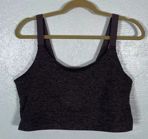 Offline by Aerie Women L Heather Purple Bralette Recharge Least Support No Pads thumbnail 1