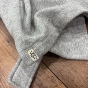 UGG Australia Gray Soft Plush Belted Lounge Sleepwear Bathrobe Women's Large thumbnail 6