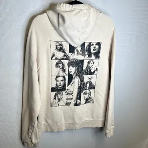 Taylor Swift‎ The Eras Tour Hoodie Beige Cream Graphic Concert Merch Small thumbnail 2