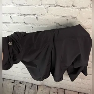 Lululemon Step‎ Lively Crop Womens Sz 2 Black Yoga Pants dance studio street thumbnail 8