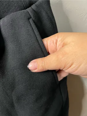 OFFLINE by Aerie NWT Black Cloud Fleece Bubble Skort Athleisure thumbnail 3
