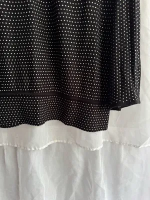 Max Studio Polka Dot Long Sleeve Top thumbnail 3