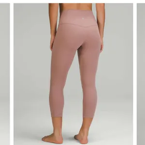 Lululemon Align Crop 23 inch Leggings Yoga Size‎ 2 Nude Tan thumbnail 2