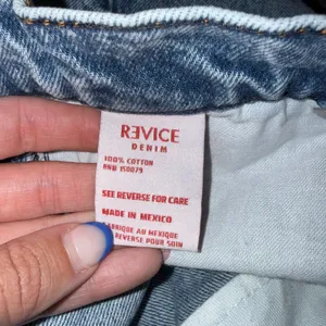 Revice Denim Straight Leg Jeans Womens 27 Blue Excellent Distressed High Rise thumbnail 4