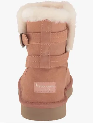 Koolaburra Suede Ankle Boot with Buckle in Rose Pink Size 7.5 thumbnail 11