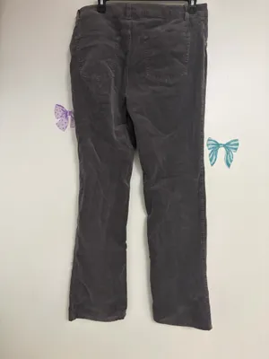 Jones New York Women’s Grey Corduroy Pants thumbnail 2