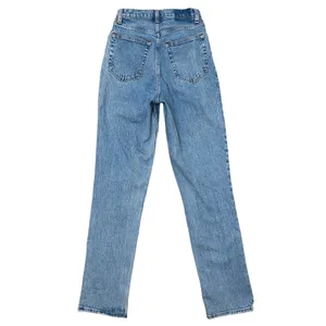 Abercrombie Curve Love Ultra High Rise 90's Straight Jeans Medium Wash Size 26L thumbnail 6
