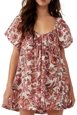 Free People Kauai Getaway Printed Tunic size medium/large thumbnail 1