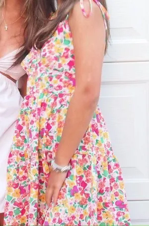 Floral mini dress Multiple Size XS thumbnail 1