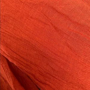 Plunging burnt orange/rust top Orange Size M thumbnail 3