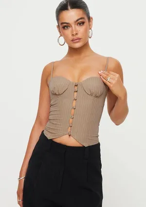 Princess Polly Archette Corset Top thumbnail 1