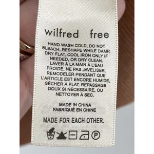 Wilfred Free Aritzia‎ Pink Ribbed Knit Cutout Mini Dress Medium thumbnail 4