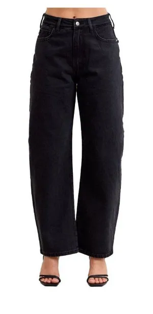 NWT Judy Blue Rigid Magic High Waist Marlow Black Size 3/26 Jean Trouser thumbnail 1