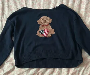 Hollister oversized off the shoulder sweater thumbnail 1