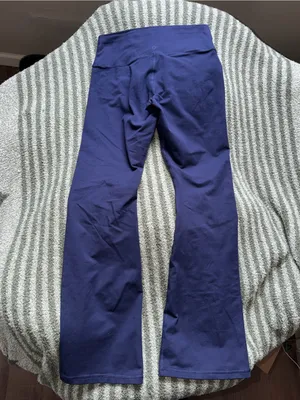 aerie Midnight Navy High-Waist Flare Leggings thumbnail 2