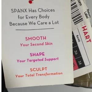 Spanx Suit Your Fancy Strapless Cupped Mid-Thigh Bodysuit Black 10156R Small thumbnail 6