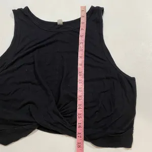 Beyond Yoga Black Twist Front Tank Top Size L Relaxed Athleisure Yoga thumbnail 6
