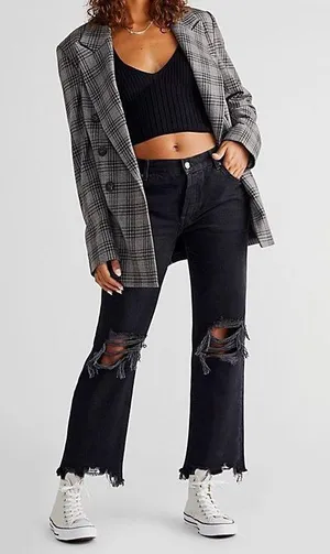 Free People Ankle Jeans thumbnail 1